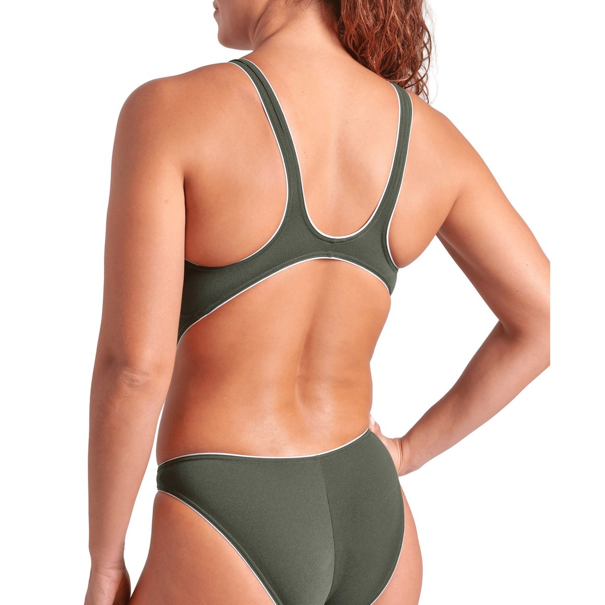 Maillot de bain arena One Next pour femme dark sage-white, ARENA