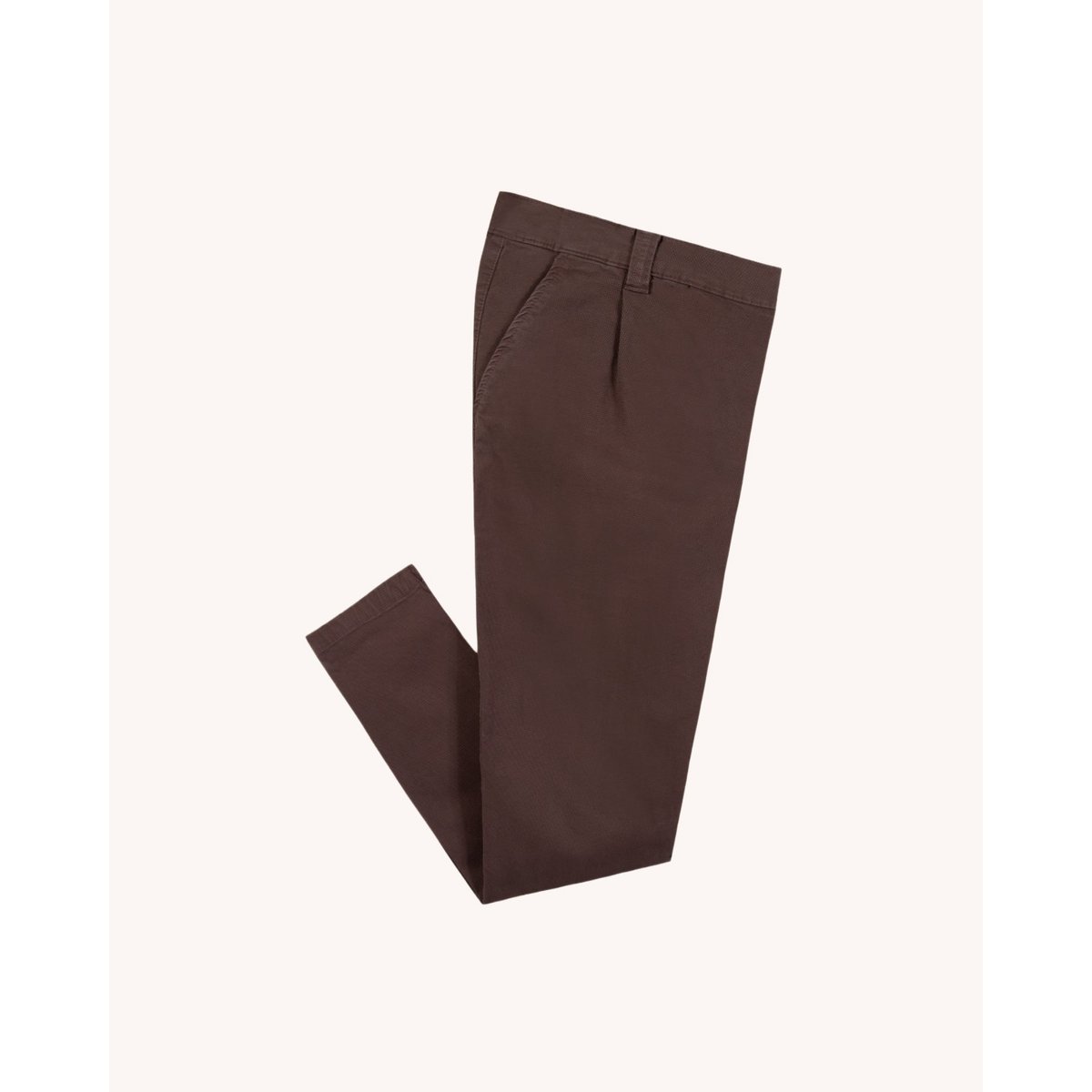 Chino en toile renforcée violet grisé, FAGUO