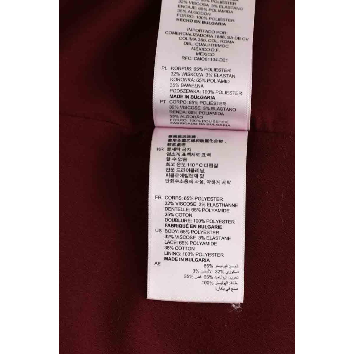 Robe - Très Bon État bordeaux, SANDRO