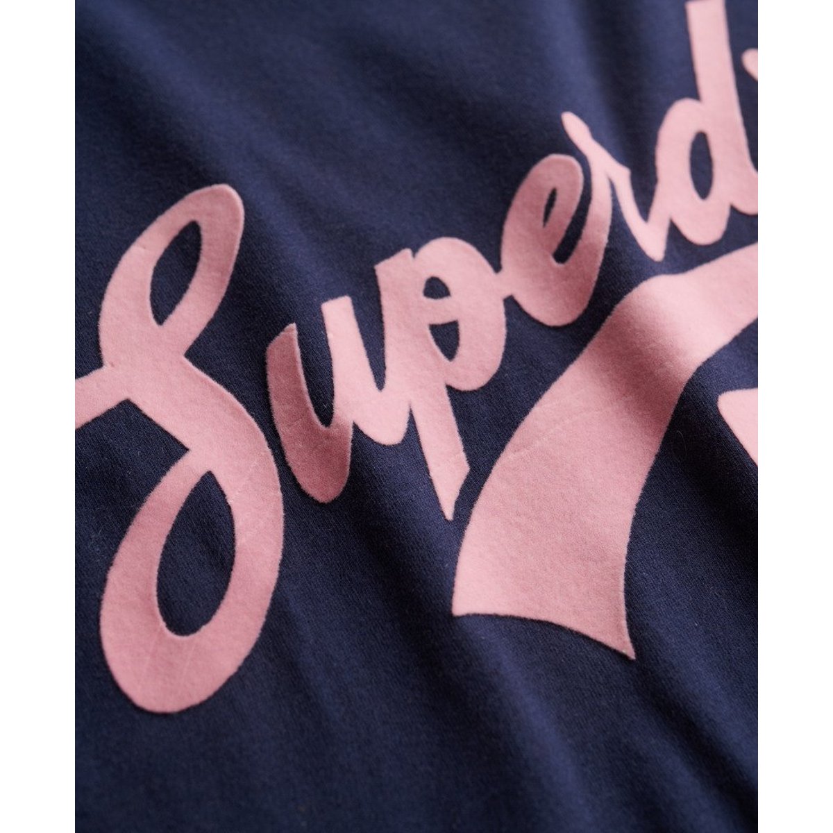 T-shirt Super 77 bleu marine atlantique, SUPERDRY