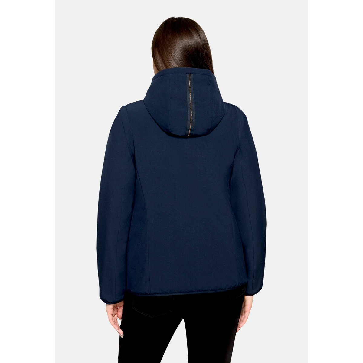 Veste réversible à capuche bleu foncé, BETTY BARCLAY