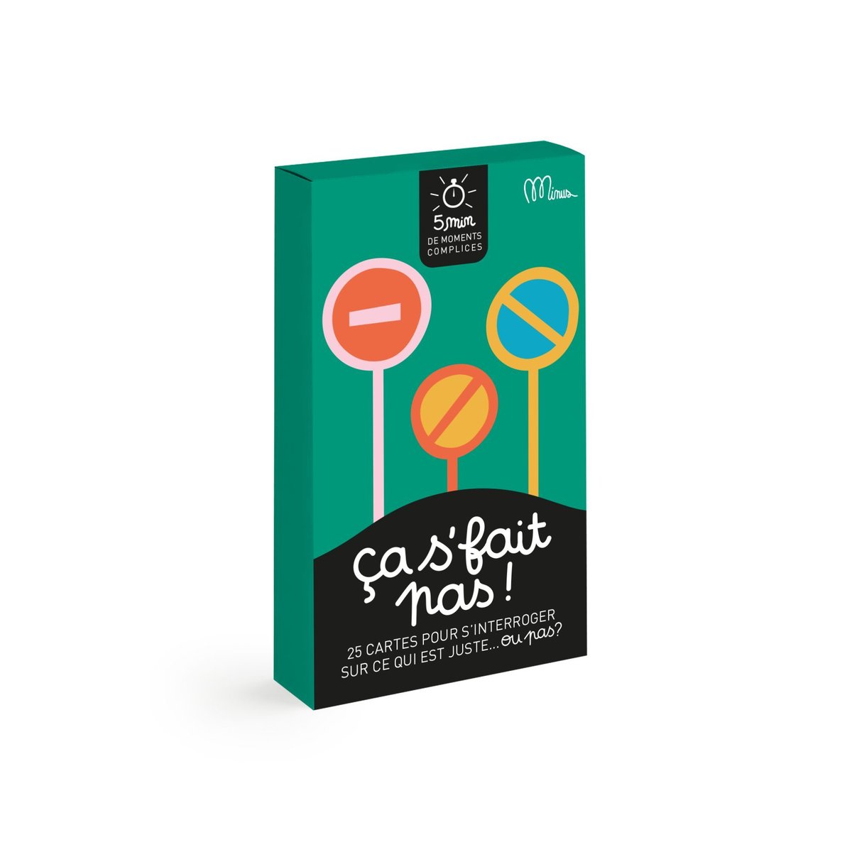 Jeu de cartes - Ça s'fait ou pas ? vert, MINUS EDITIONS