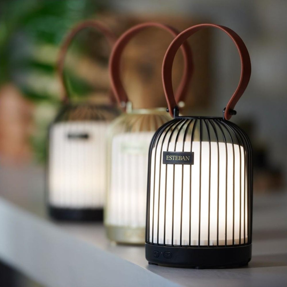 Parfum d'intérieur - Diffuseur brume de parfum Edition lampion noir, ESTEBAN