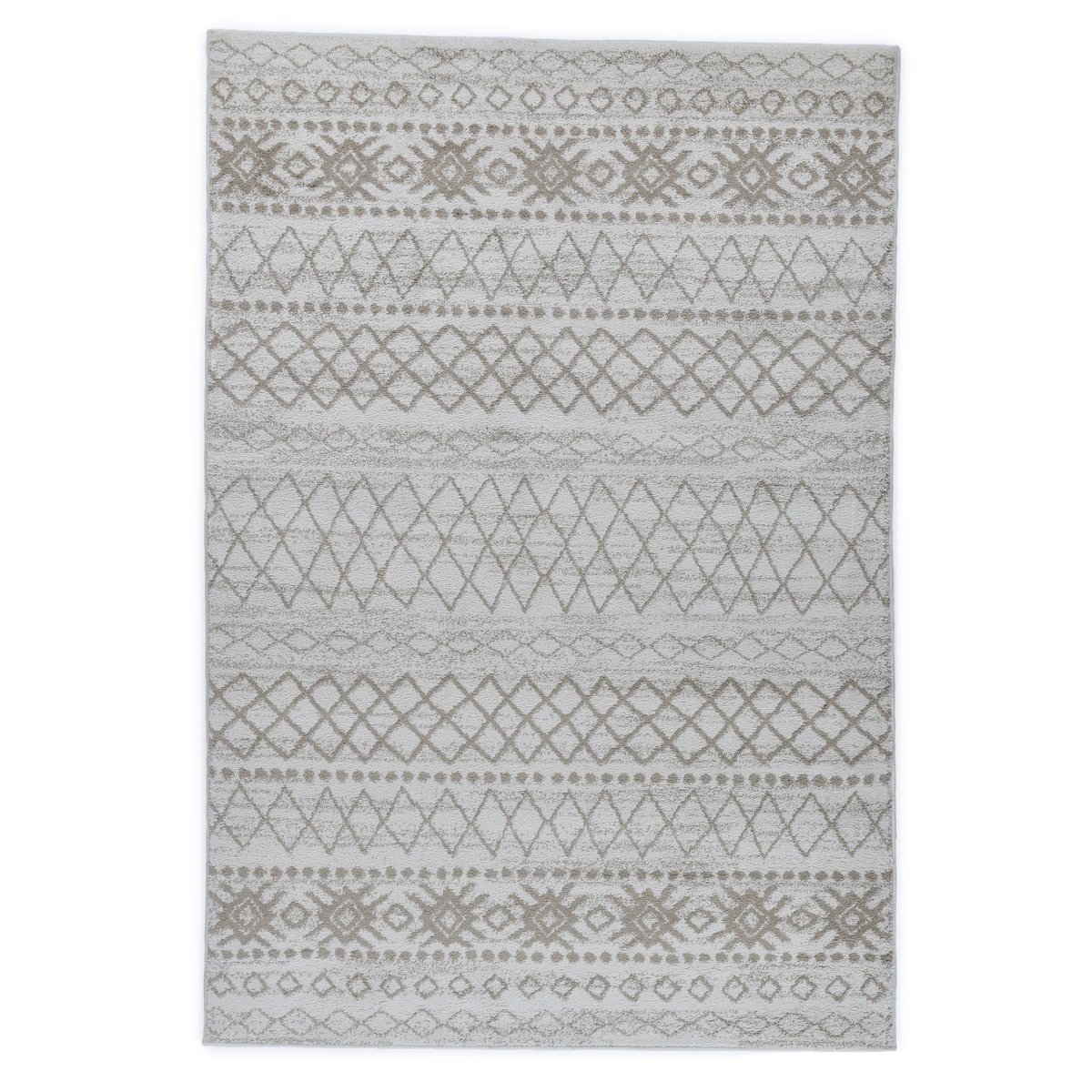 Tapis salon Marta tissé machine beige, GINO FALCONE
