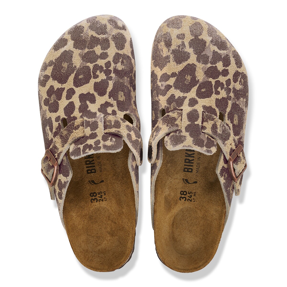 Sabot Boston Print fantasia leopardata, BIRKENSTOCK