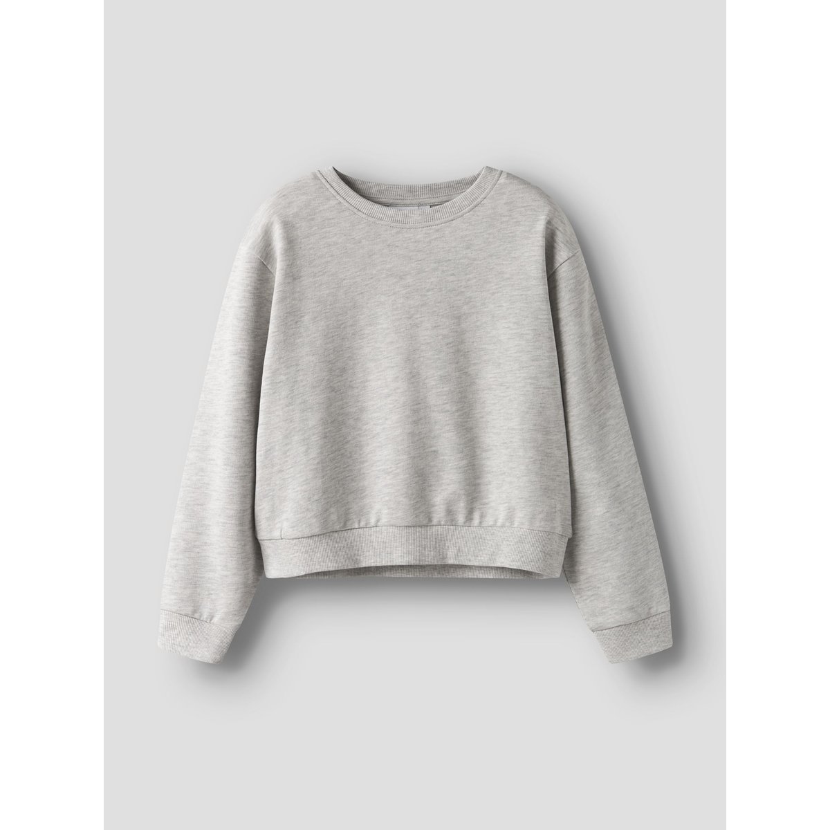 Sweat-Shirt gris - light grey melange, NAME IT