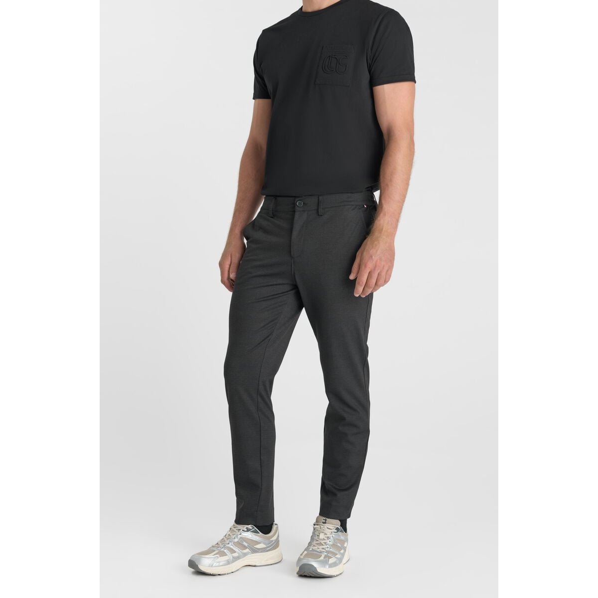 Pantalon de costume ELMO black, LE TEMPS DES CERISES