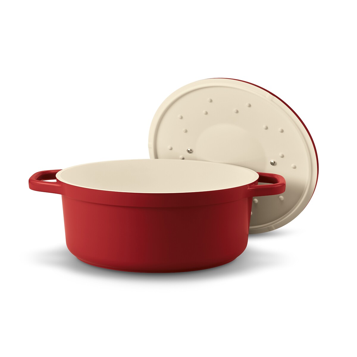 Oval Feather Casserole Dish red, BEKA