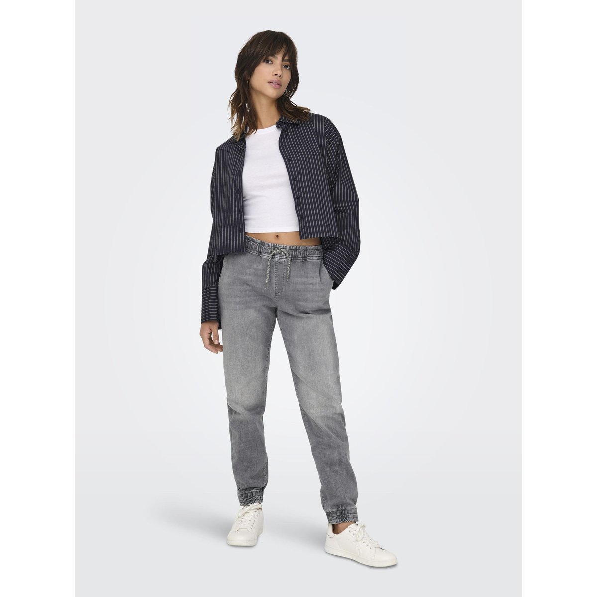 Jean Slim light grey denim, ONLY