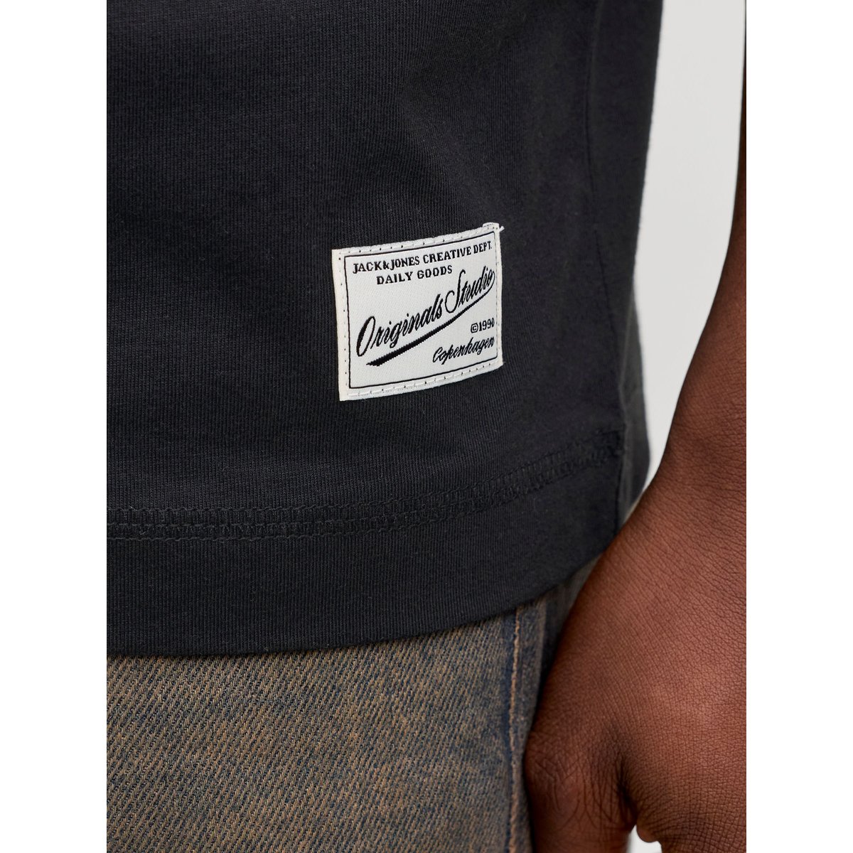 T-Shirt black 1, JACK & JONES