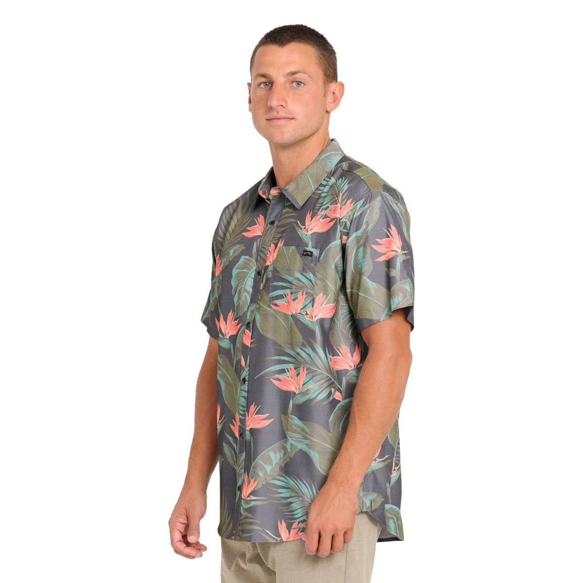 Chemise manches courtes SUNDAYS LOUNGE violet phantom, BILLABONG