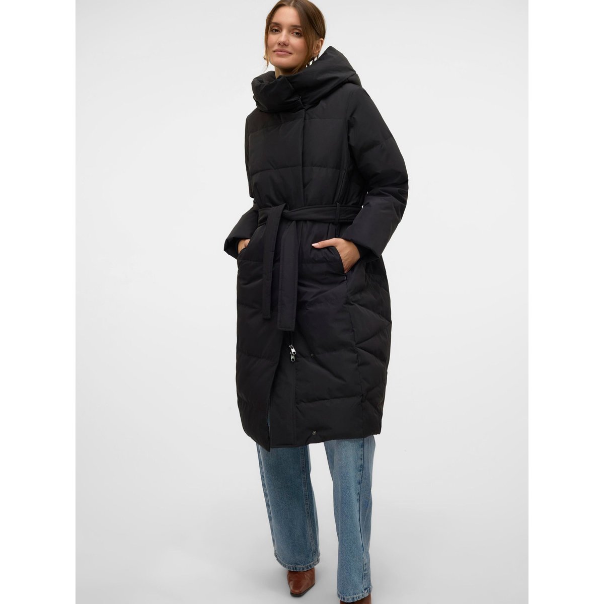 Manteau noire - black, VERO MODA