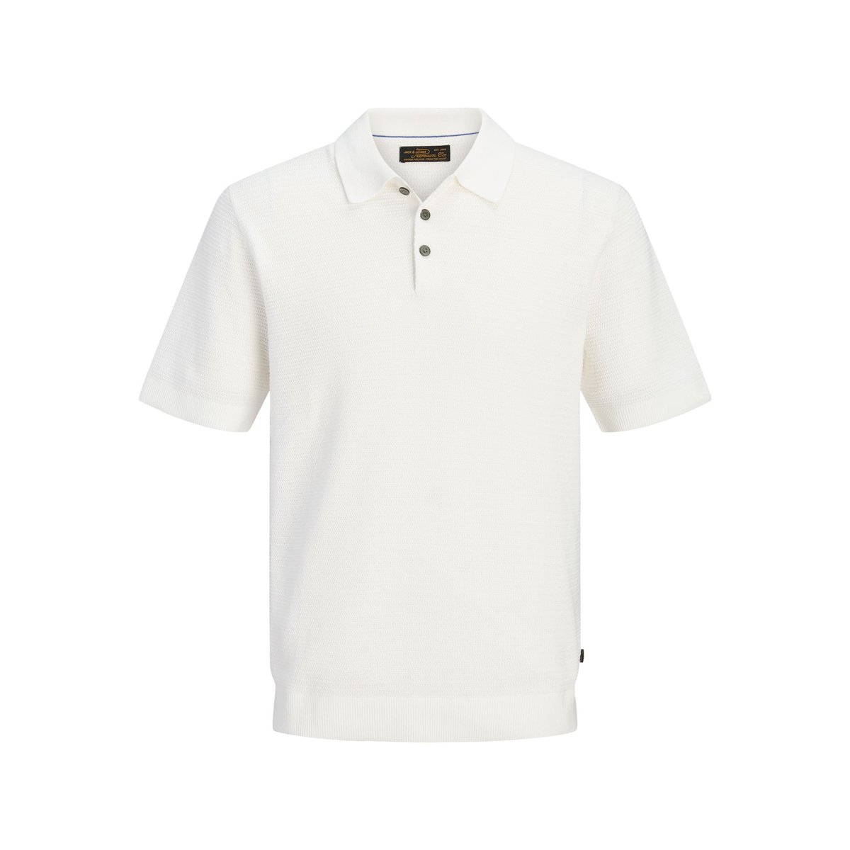 Polo Tricoté cloud dancer, JACK & JONES