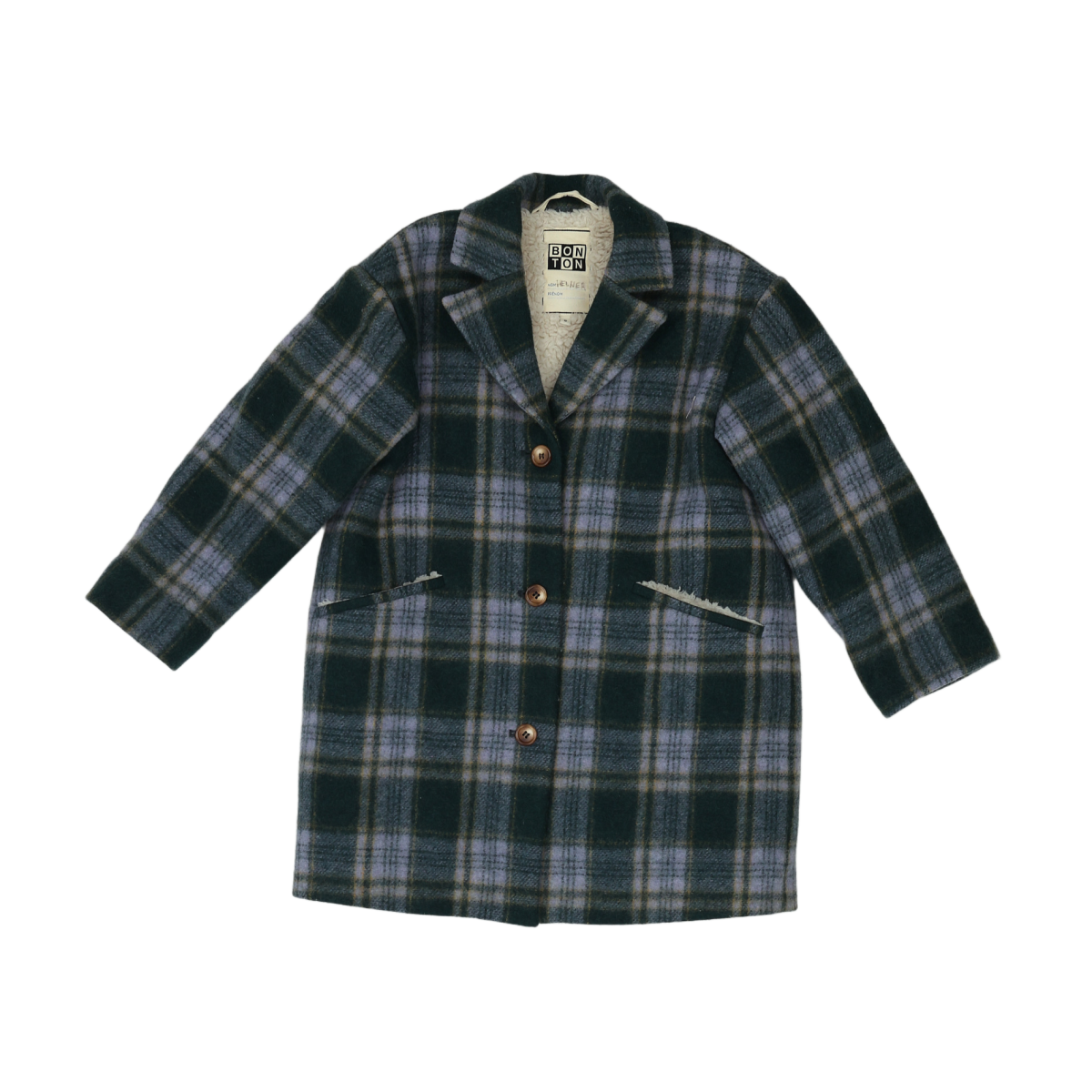 Manteau - Très bon état vert, BONTON