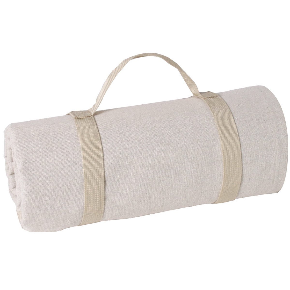 Nappe pique-nique à revers imperméable beige, LES JARDINS DE LA COMTESSE