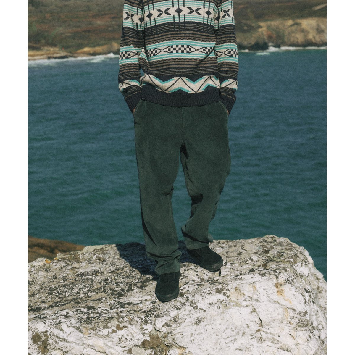 Pantalon CORD pewter, OXBOW