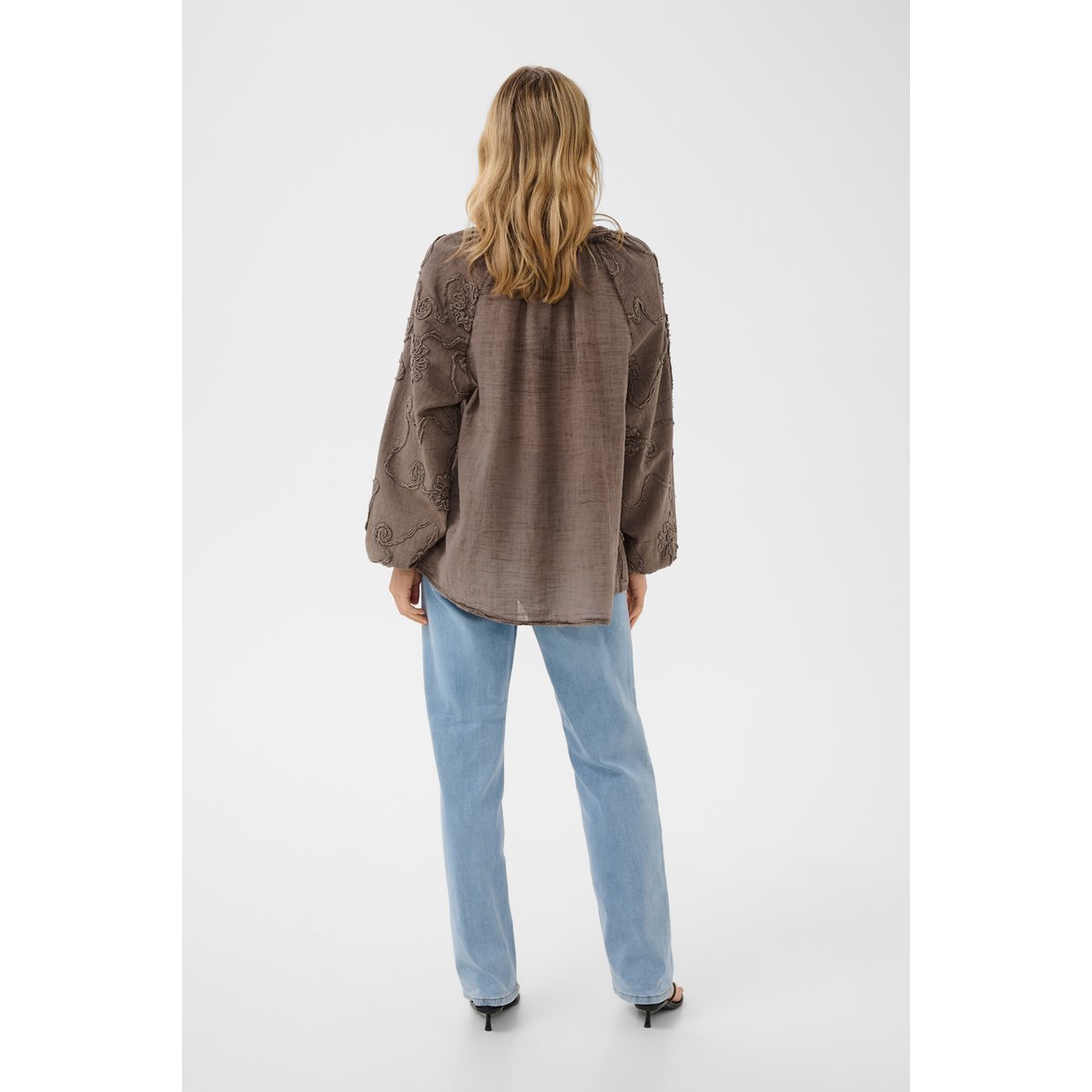 Robe marron chocolate chip, CREAM