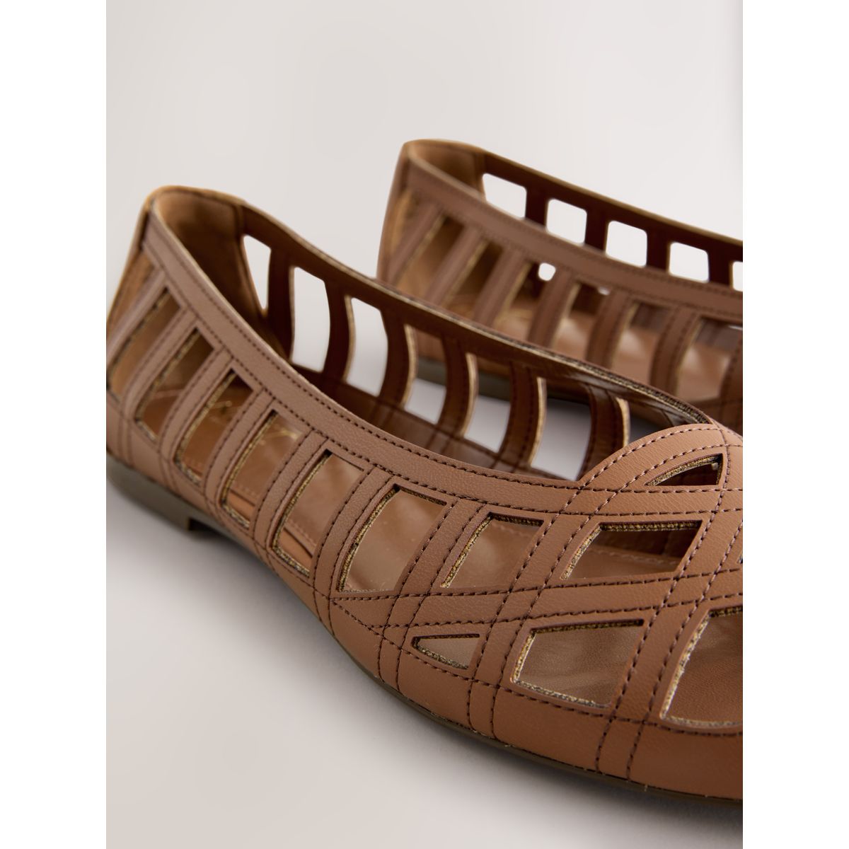 Chaussures à bout ouvert forever comfort® marron fauve, NEXT