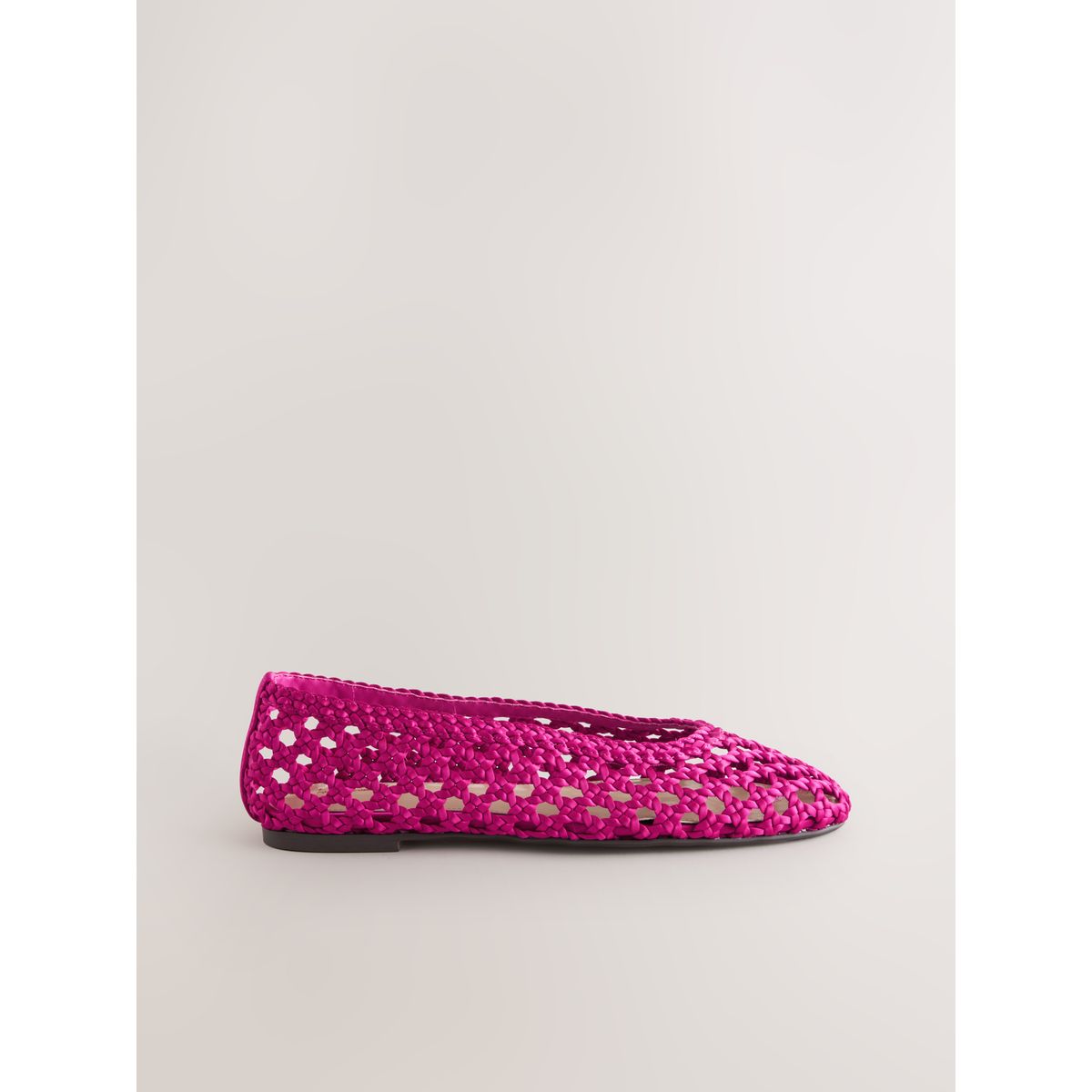 Ballerines en satin tissé forever comfort® rose, NEXT