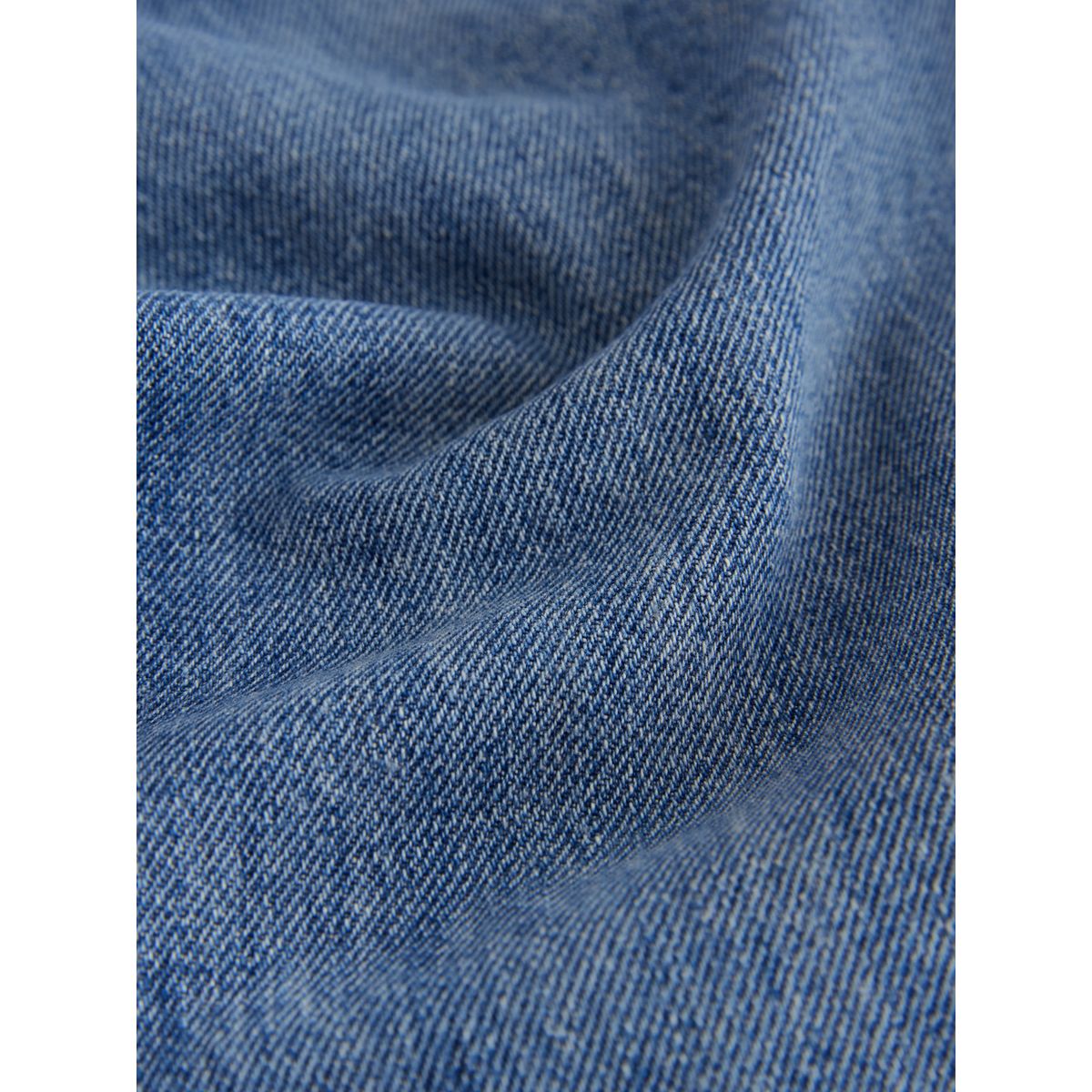 Jean court et large bleu moyen, NEXT