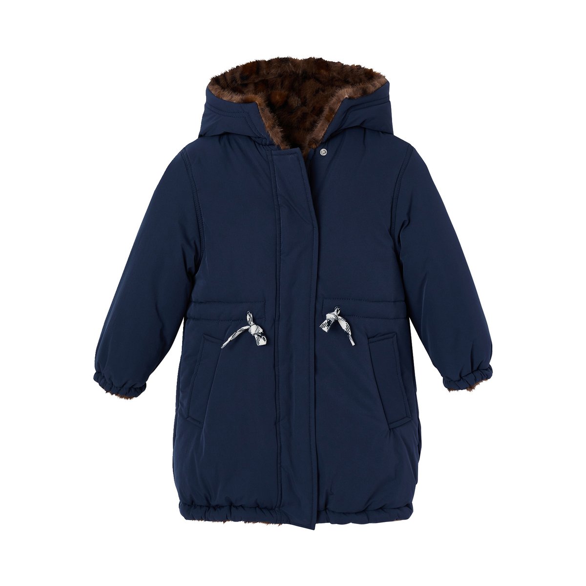 Parka réversible marine, VERTBAUDET