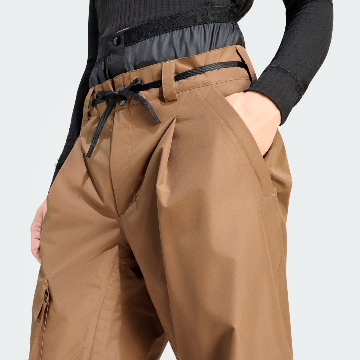 Pantalon Isolant Terrex Xploric 2 Couches Climaproof brown oxide, adidas Performance