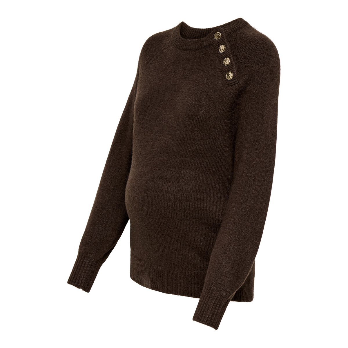 Pull En Maille marron - coffee bean 1, ONLY