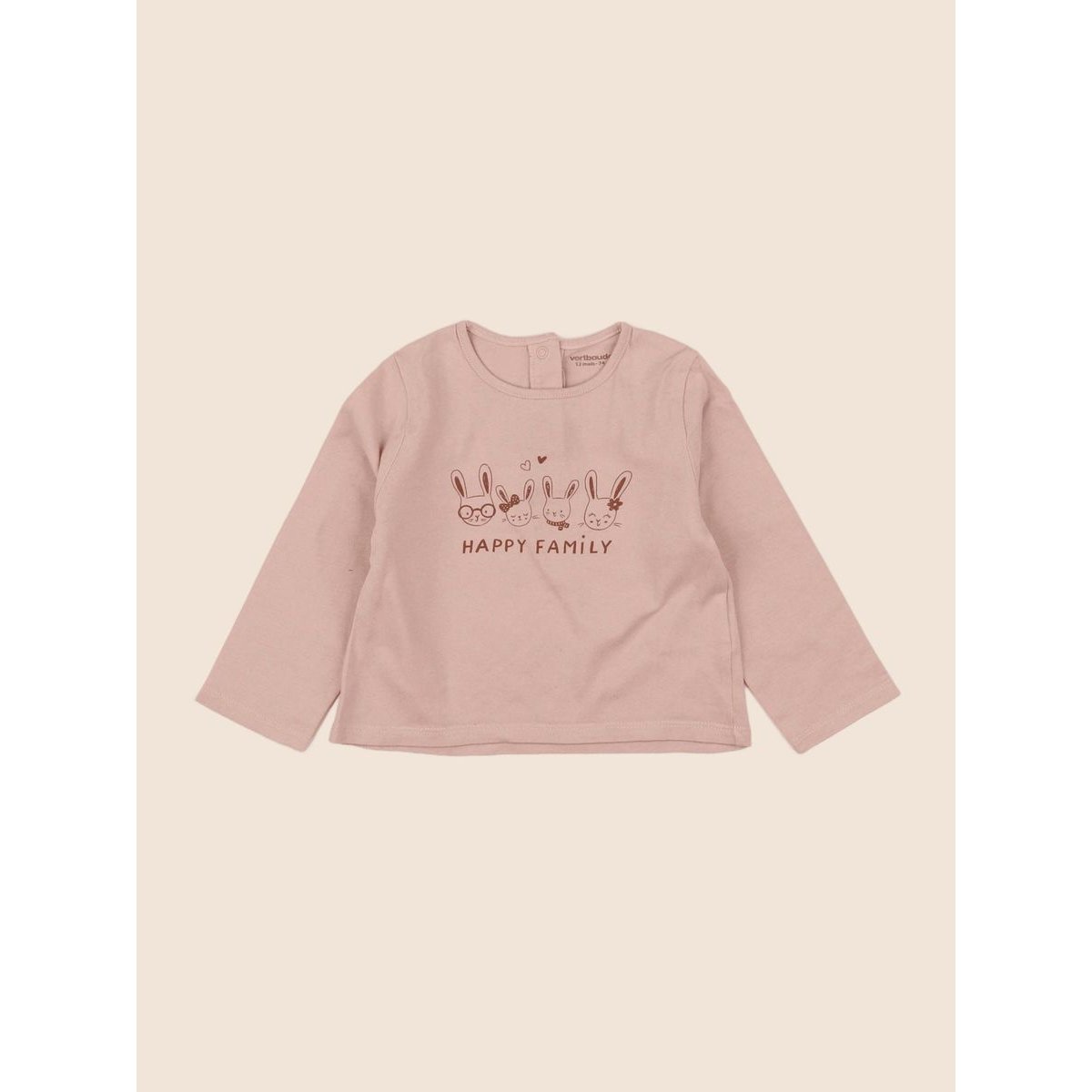 Tee-shirt - Très bon état rose, VERTBAUDET