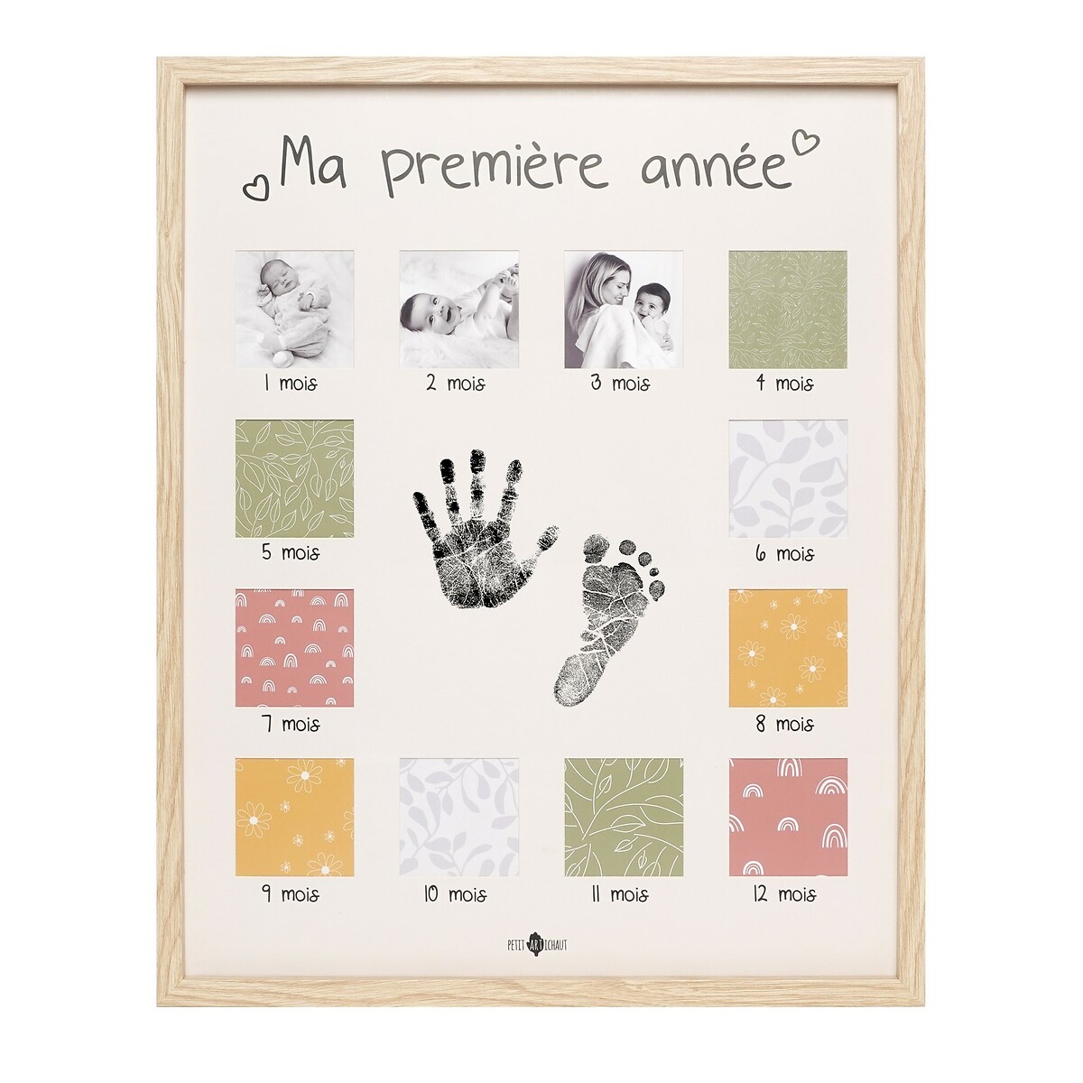 Cadre ma première année multicolore, PETIT ARTICHAUT 