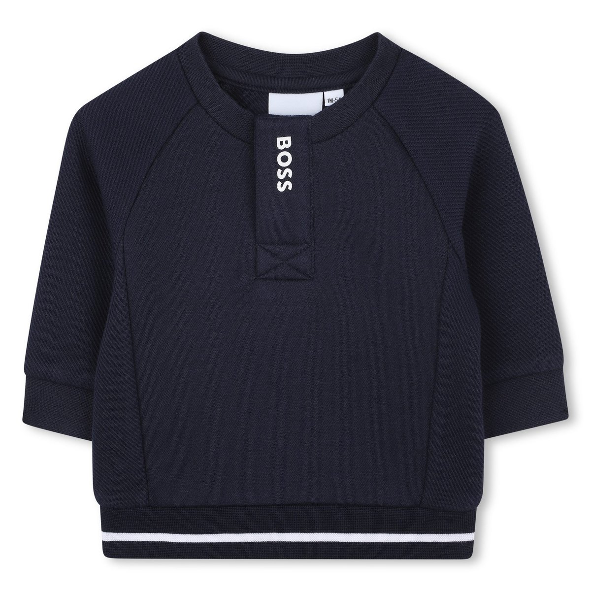 Ensemble jogging et sweat-shirt bleu cargo, BOSS KIDSWEAR
