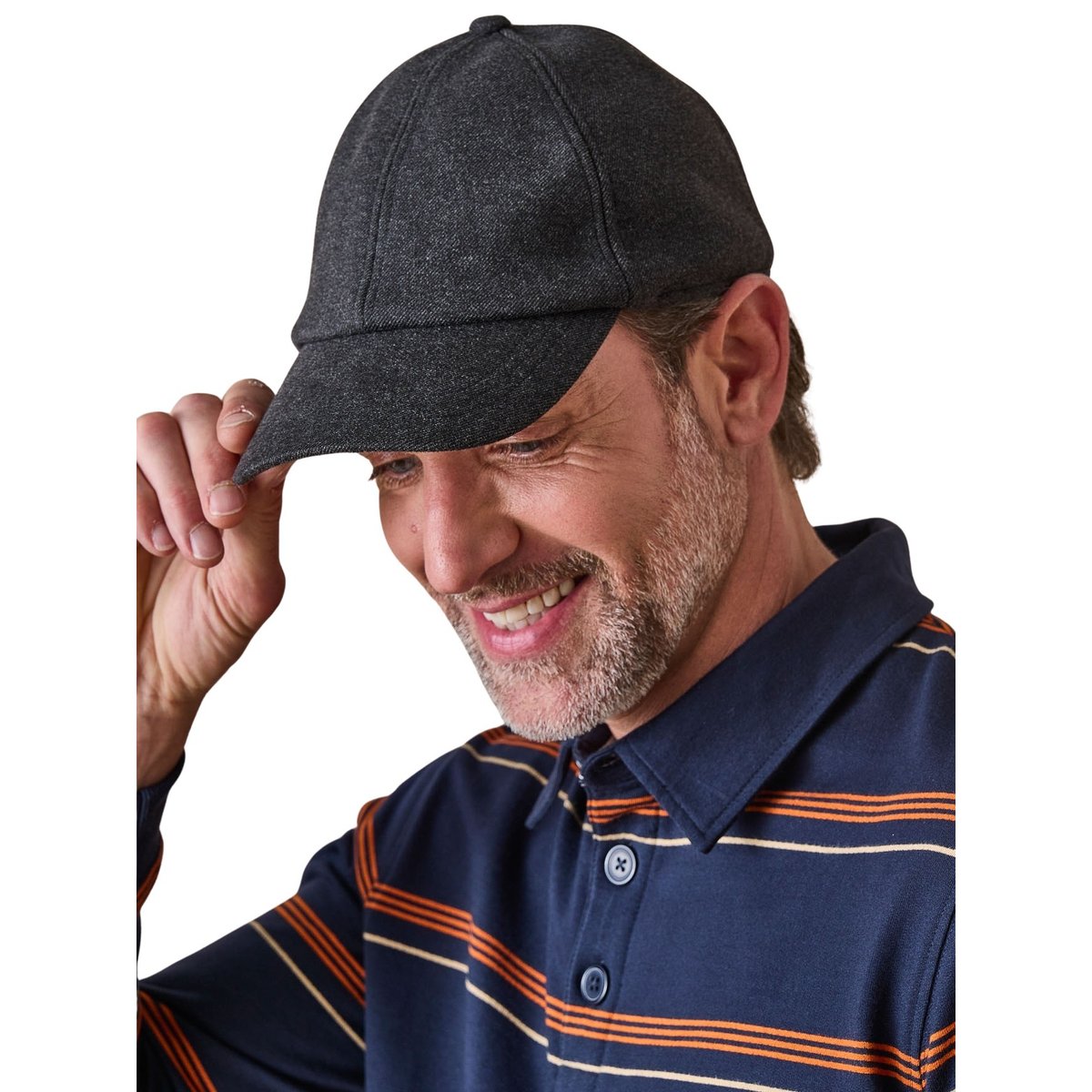 Casquette en feutrine homme anthracite, DAXON