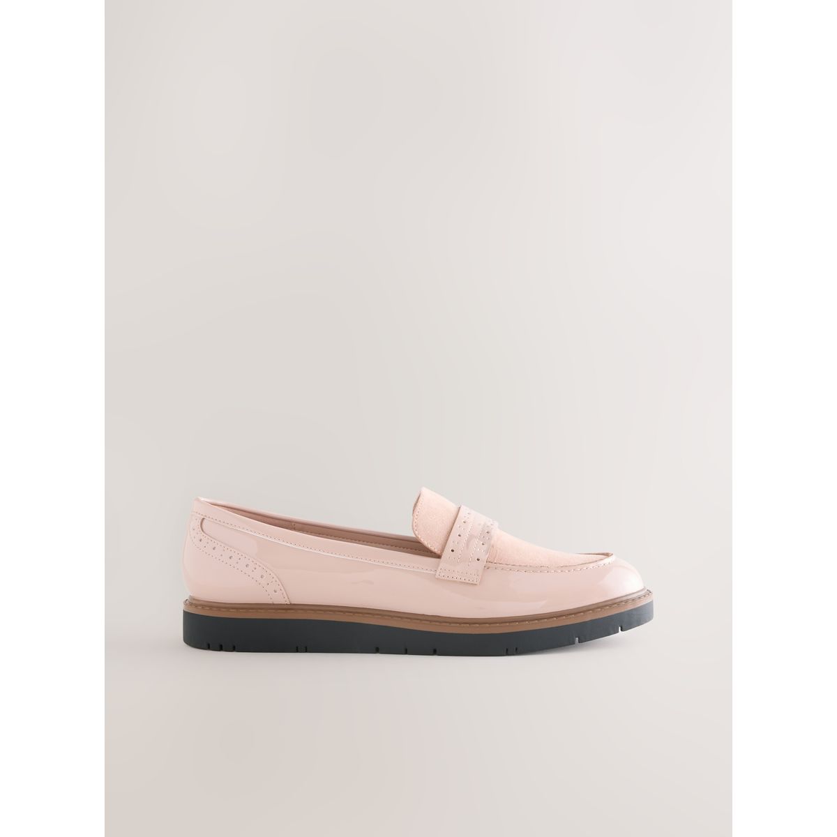 Mocassins richelieu forever comfort® rose, NEXT