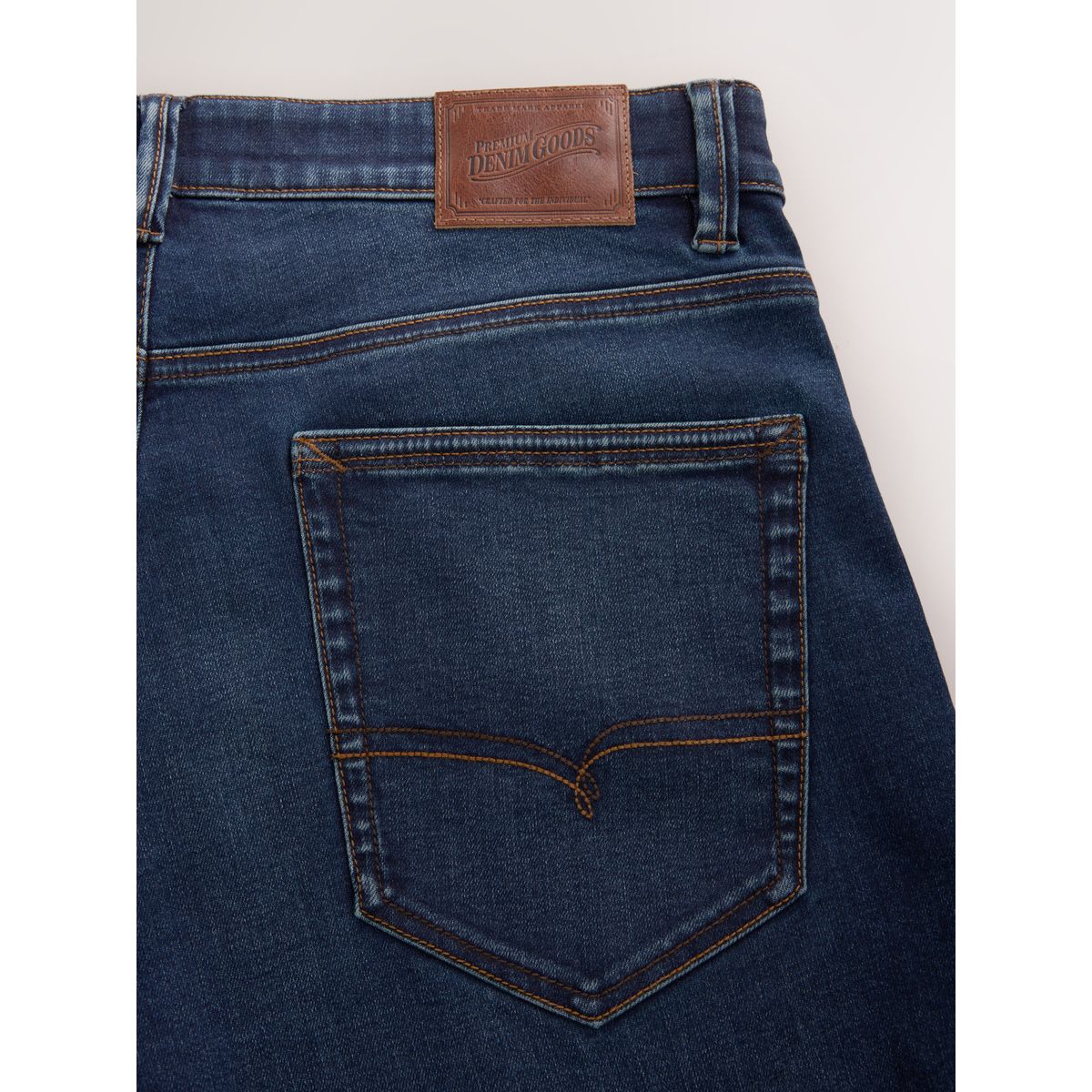Jean motionflex avec taille élastique bleu moyen, NEXT