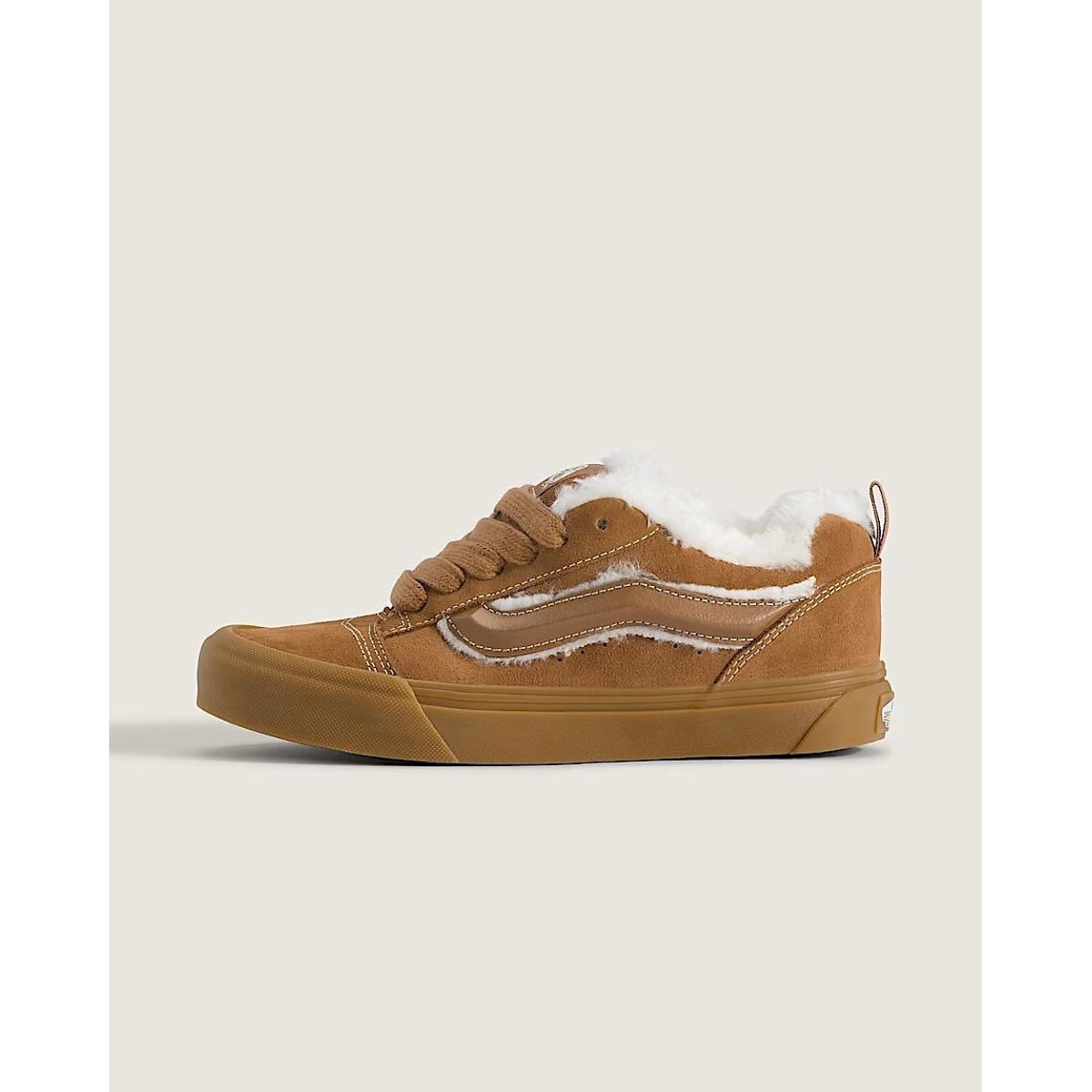 Baskets basses fourrées KNU SKOOL camel, VANS