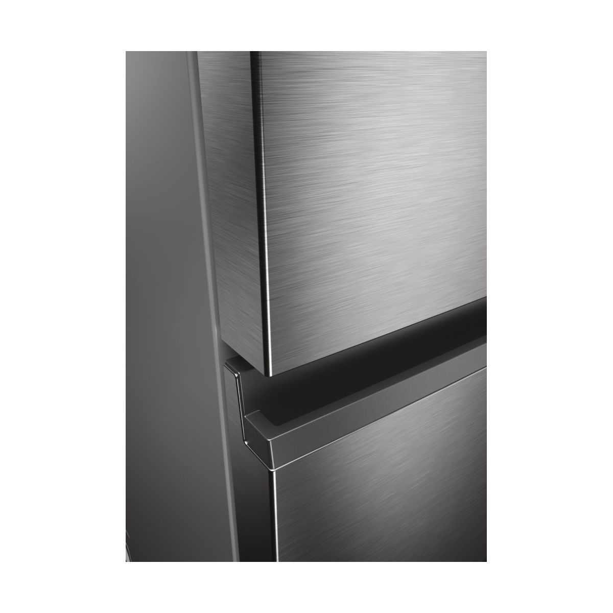 Réfrigérateur combiné HAIER HTW5618DNMG inox, HAIER