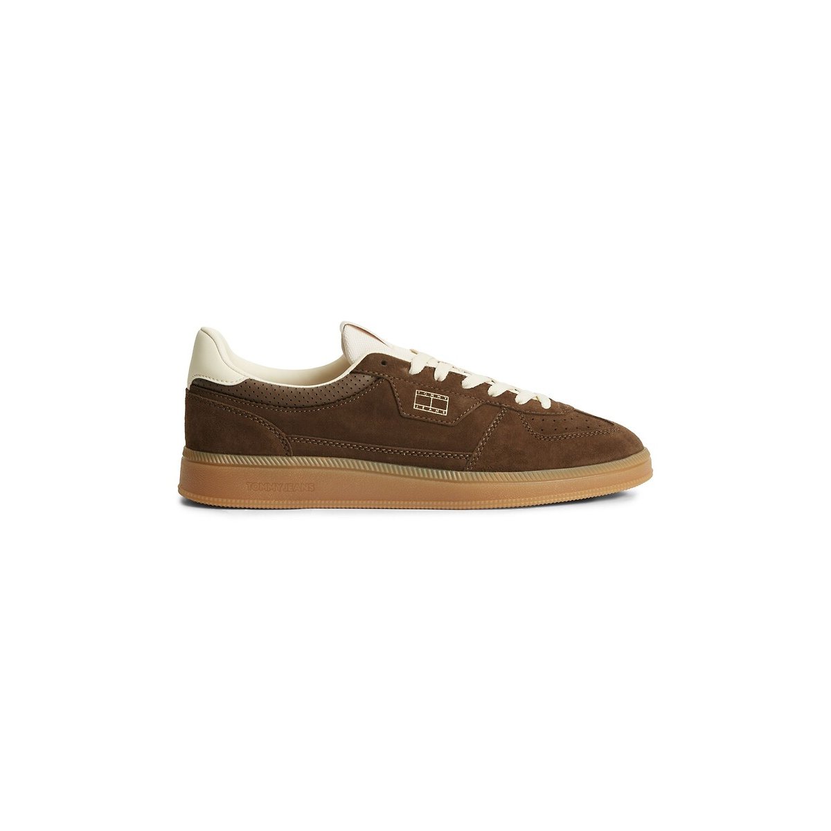 Baskets en cuir suède THE GREENWICH marron, TOMMY HILFIGER