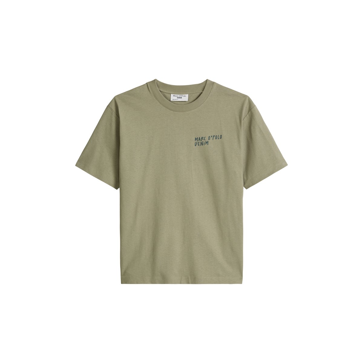 T-shirt Crayfish Capsule avec impression dans le dos vert, MARC O’POLO DENIM