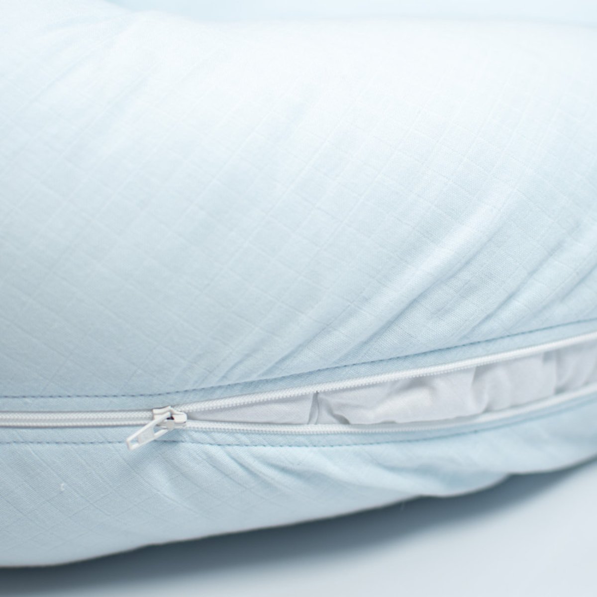 Housse pour coussin de maternité et d'allaitement JEANNE bleu, SEVIRA KIDS
