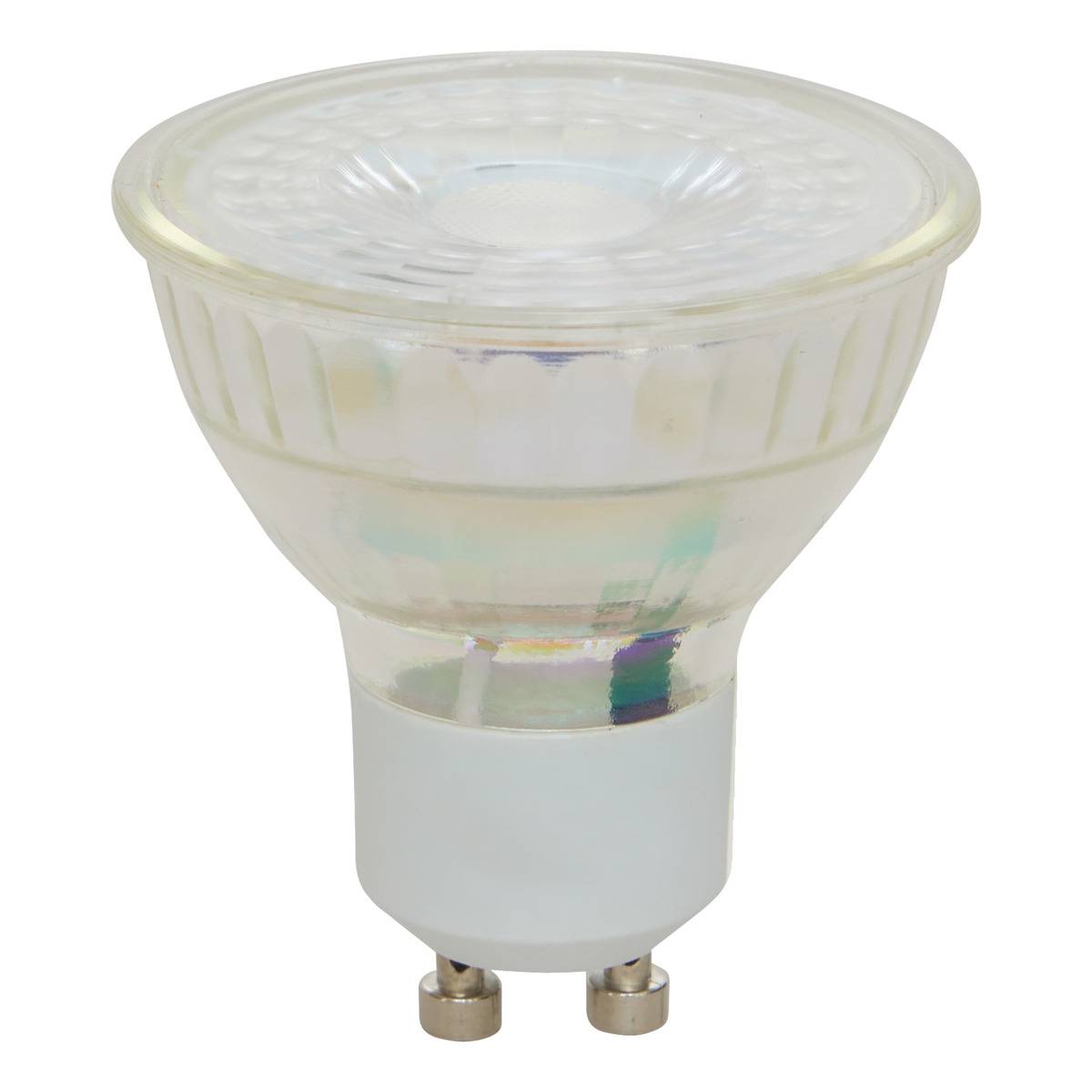 Ampoule LED douille GU10 NODY transparent, ATMOSPHERA