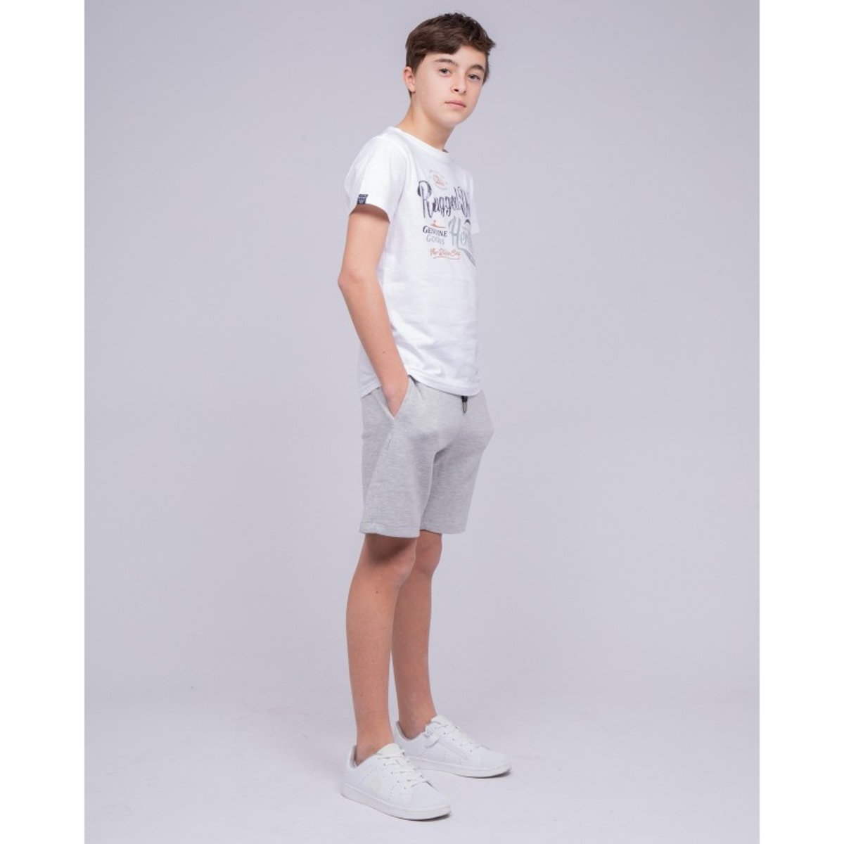 T-shirt Col Rond Pur Coton Niloman-j blanc, RITCHIE