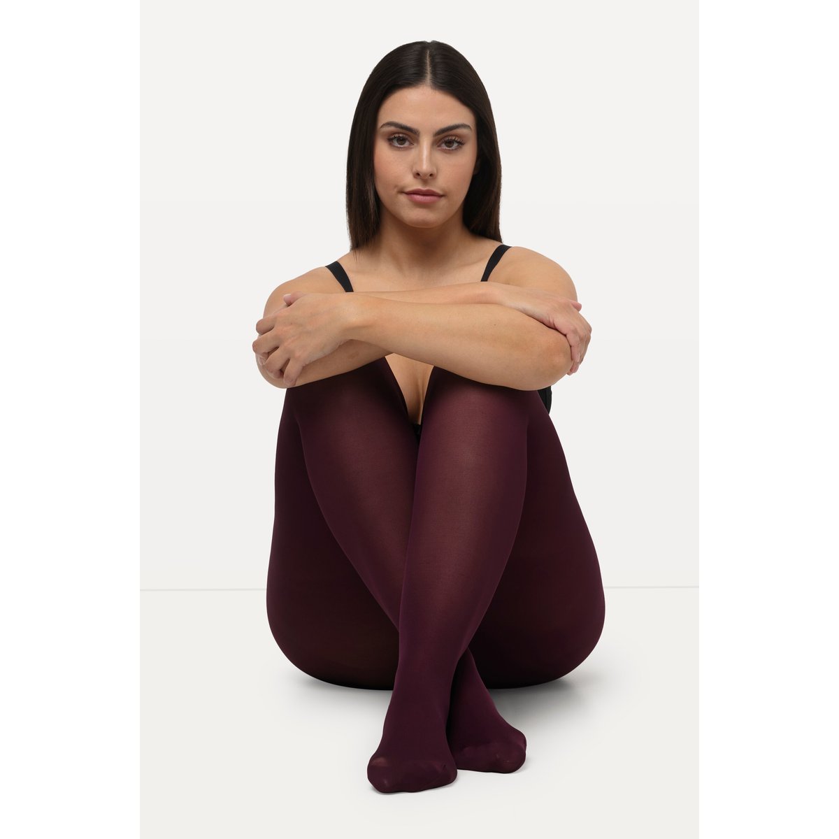 Collant Essential en microfibres, 60 deniers baies foncé, ULLA POPKEN
