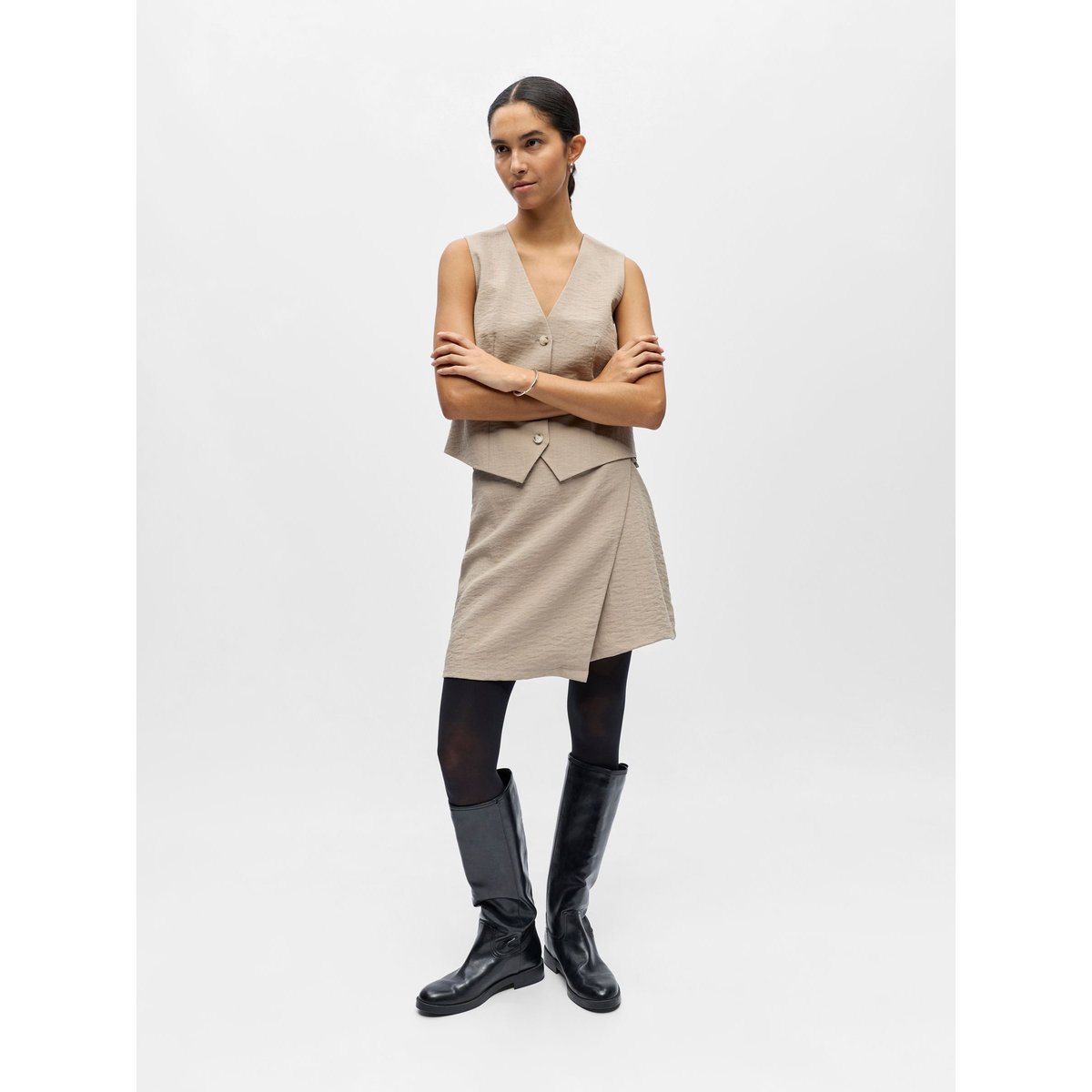 Mini-Jupe marron - desert taupe, OBJECT