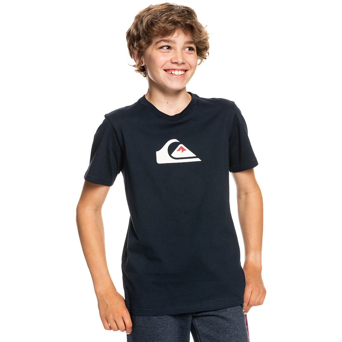 T-shirt manches courtes bleu marine, QUIKSILVER