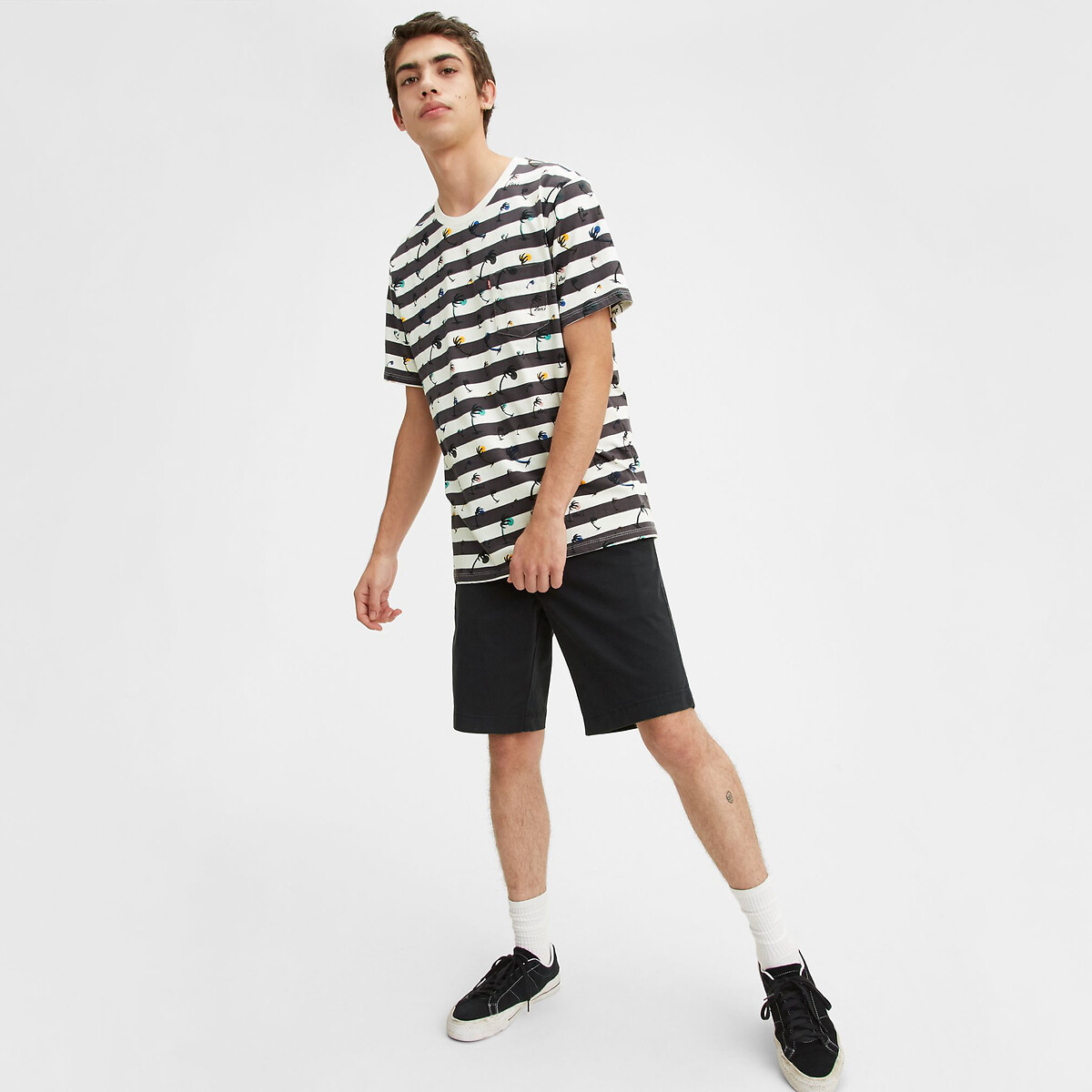Bermuda chino Standard Taper noir, LEVI'S