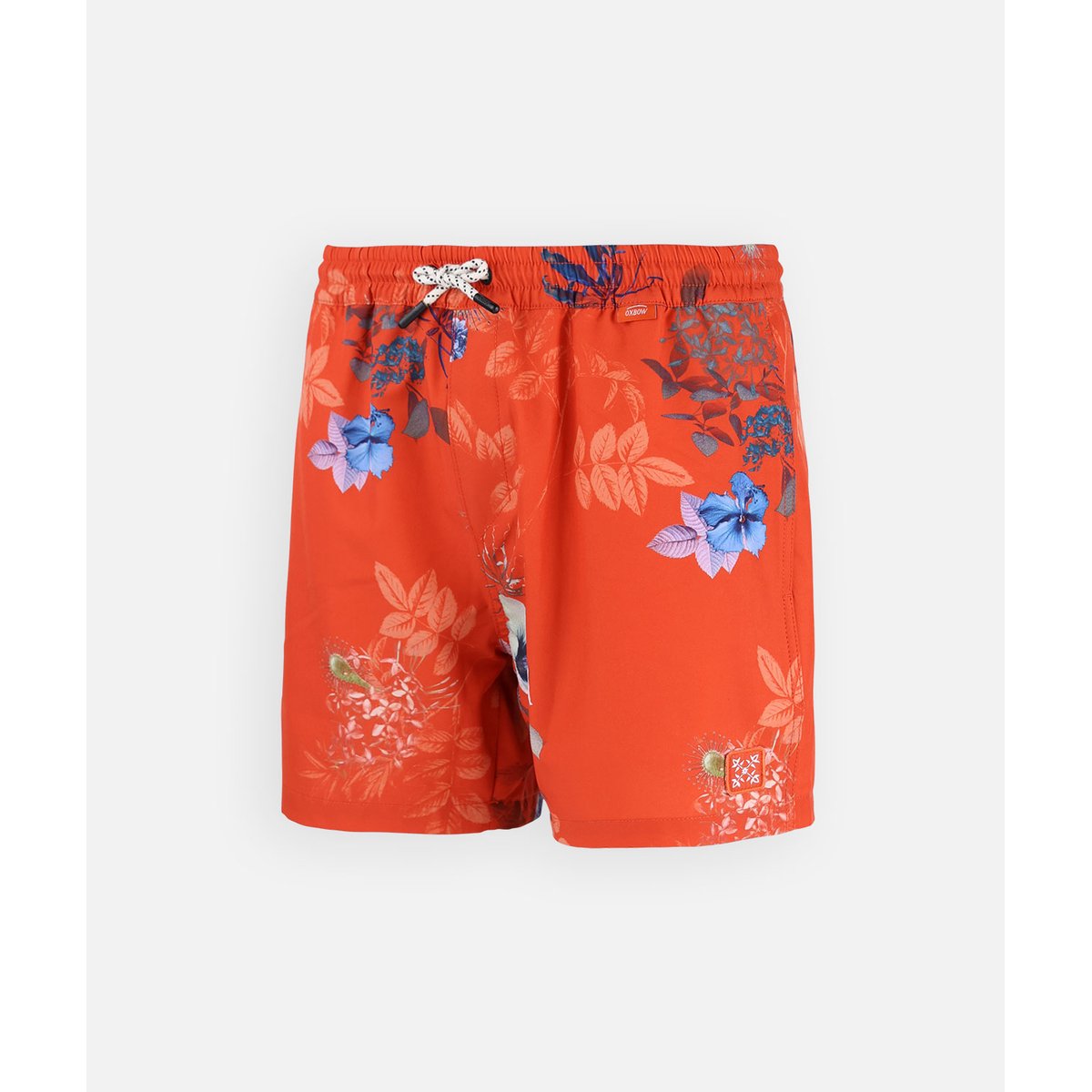 Beach short imprimé stretch HELLFLO hibiscus, OXBOW