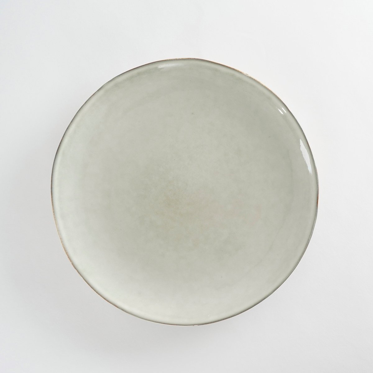 Assiette de diner TABO gris, MICA DECORATIONS