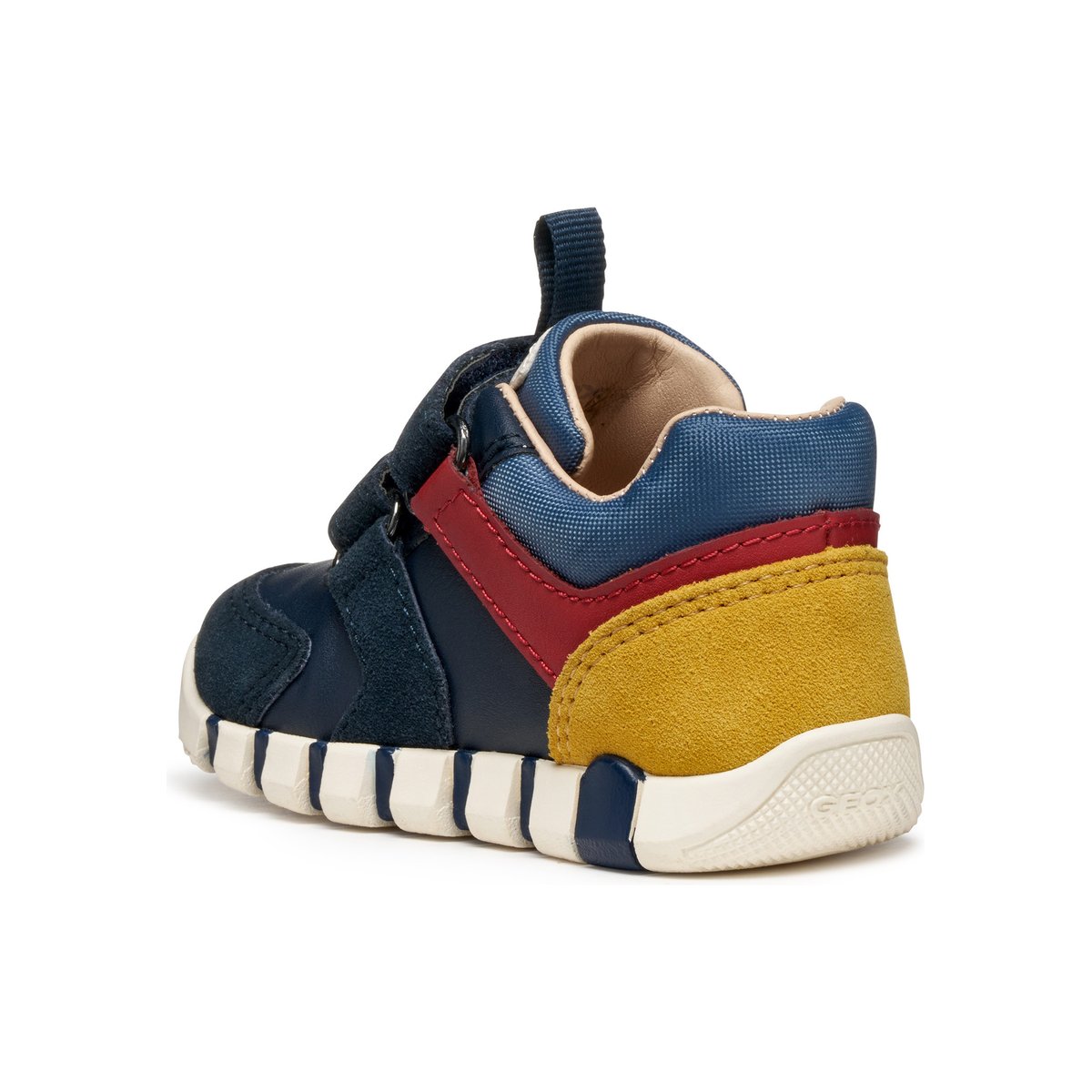 Premiers Pas B IUPIDOO bleu marine/rouge foncé, GEOX