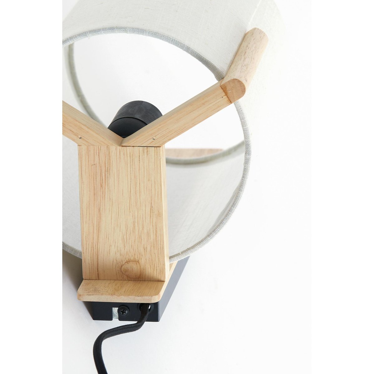 Applique Bois LITTO naturel, LIGHT & LIVING