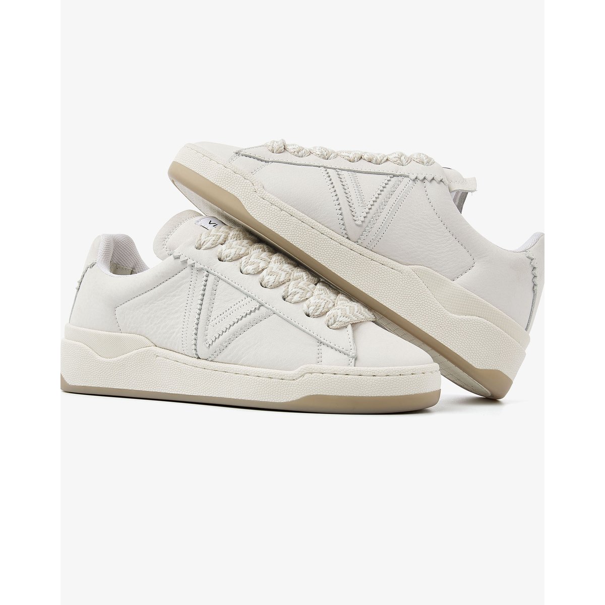 Baskets en cuir SAM KYLI blanc, VIA VAI