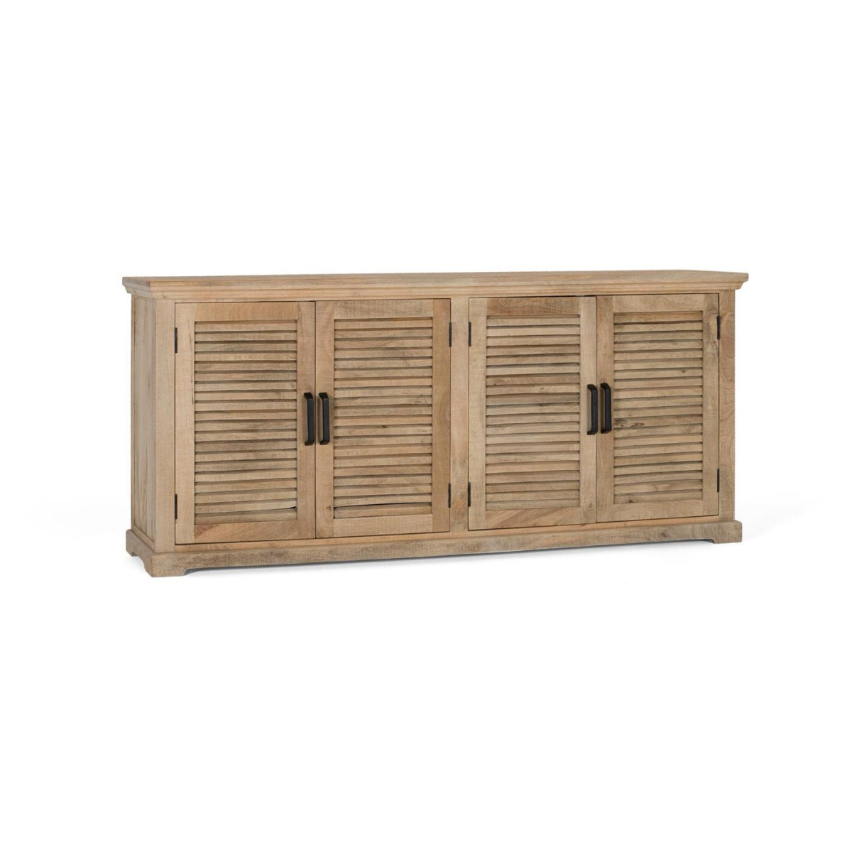 Bahut Bois Marron - SIBYLLE marron, DECORATION D’AUTREFOIS